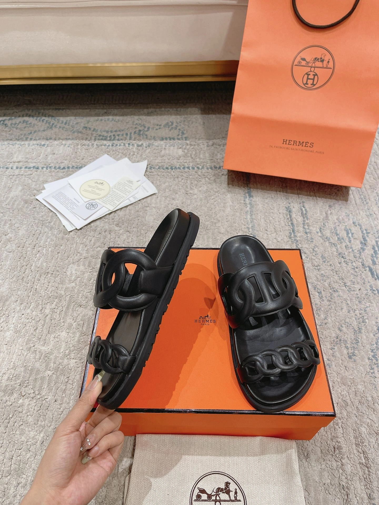 OOBB-- H222302Z 02 cowhide Thick soles2.5CM item:D-X158M2215